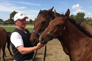 John with Helsinge and a full sister to Black Cavier